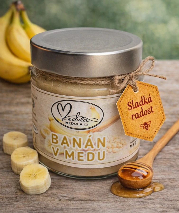 Banán v medu