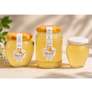 Akátový med | Český květový med z akátu | 250 g, 650 g, 950 g