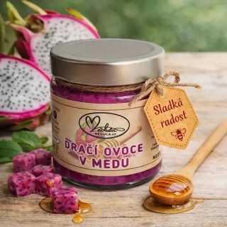 Dračí ovoce v medu
