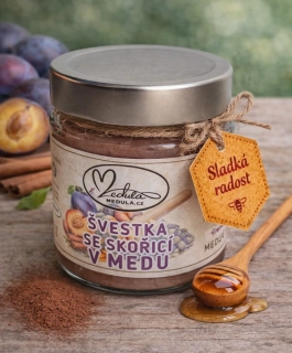 Švestky se skořicí v medu