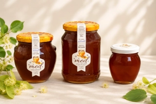 Květový med tmavý 250 g, 650 g, 950 g